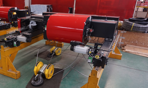 Chariot électrique européen à double poutre 5 tonnes 10 tonnes 20 tonnes à câble métallique - Product Image 4