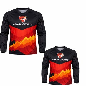 Jersey de Ciclismo Unisex con Diseño Moderno y Estampado por Sublimación, Personalizado para Bicicleta de Montaña MTB, Motocross, Transpirable y Resistente al Viento - Product Image 5