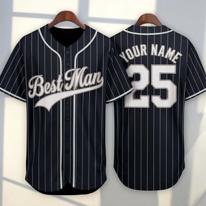 Custom Design Logo <b>Baseball</b> Uniform Jersey T-Shirt 3D Embroidery Custom Colors 100% Polyester Breathable Quick Dry Plus Size - Product Image 2