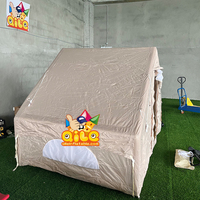 Tente gonflable de luxe pique-nique de nuit Camping en plein air cabane pliante Camping gratuit tente coupe-vent tissu Oxford imperméable