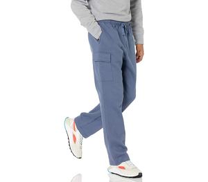 Pantalones de chándal cómodos de lona para hombre, forro polar suave y pesado, colores personalizados, estilo informal, secado rápido, transpirable, Invierno - Product Image 4