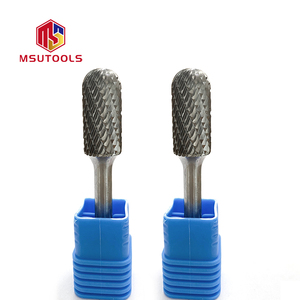 ดอกเจียรคาร์ไบด์ MSU แบบหมุน ขนาด 3 มม. 6 มม. 8 มม. ชนิดก้าน C พร้อมหัวเจียรรูปวงรี - Product Image 2