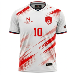 Camiseta Deportiva Profesional de Fútbol Sublimada, Uniforme de Equipo, Transpirable, de Secado Rápido, Ropa Deportiva Personalizada - Product Image 4
