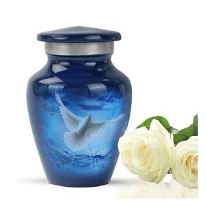 Más vendidos con precio barato Artesanías Urnas atlánticas Suministros funerarios Urna de aluminio al por mayor Cremación con - Product Image 4