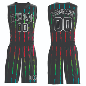 Uniforme de baloncesto transpirable personalizado profesional establece servicio OEM para camisetas y pantalones cortos de equipo - Product Image 3