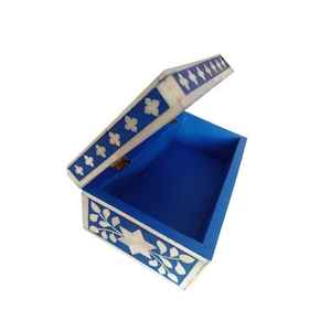 กล่องเครื่องประดับหรูหราตกแต่งบ้านเปลือกหอยฝังมุกเปลือกหอย capiz ทำจาก - Product Image 4