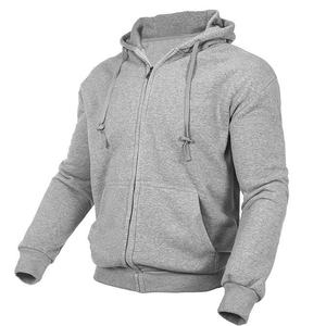 Sudaderas con Capucha y Cremallera Personalizadas de Primera Calidad, con Logotipo Personalizado, para Hombre, 100% Algodón, Invierno, Bolsillo Sólido, Básicas, Mezcla de Algodón - Product Image 1