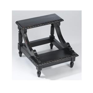 Heavy Duty <b>Wooden</b> Step <b>Stool</b> with Strong Timber Frame Ideal for Reaching High Cabinets Pantry Shelves and Household Use - Product Image 6