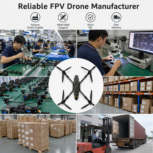 Drone FPV 13 pouces, quadricoptère, châssis en fibre de carbone, moteur sans balais, caméra frontale, plateforme aérienne, OEM ODM - Product Image 6