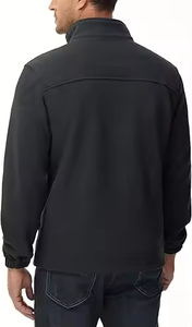 Veste en jean personnalisée pour hommes avec col montant, doublure en polaire respirante à capuche, fermeture à glissière-vêtements d'hiver de haute qualité vente en gros - Product Image 3