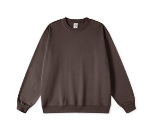 Sweat-shirt unisexe surdimensionné à épaules tombantes, 440 g/m², poids lourd, col rond côtelé avec imprimé automnal, design col rond - Product Image 3