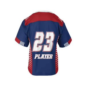 Ensemble d'uniformes de lacrosse personnalisés réversibles de haute qualité, imprimés par décharge, en Spandex/Coton, séchage rapide, résistants à l'eau, vente en gros - Product Image 4