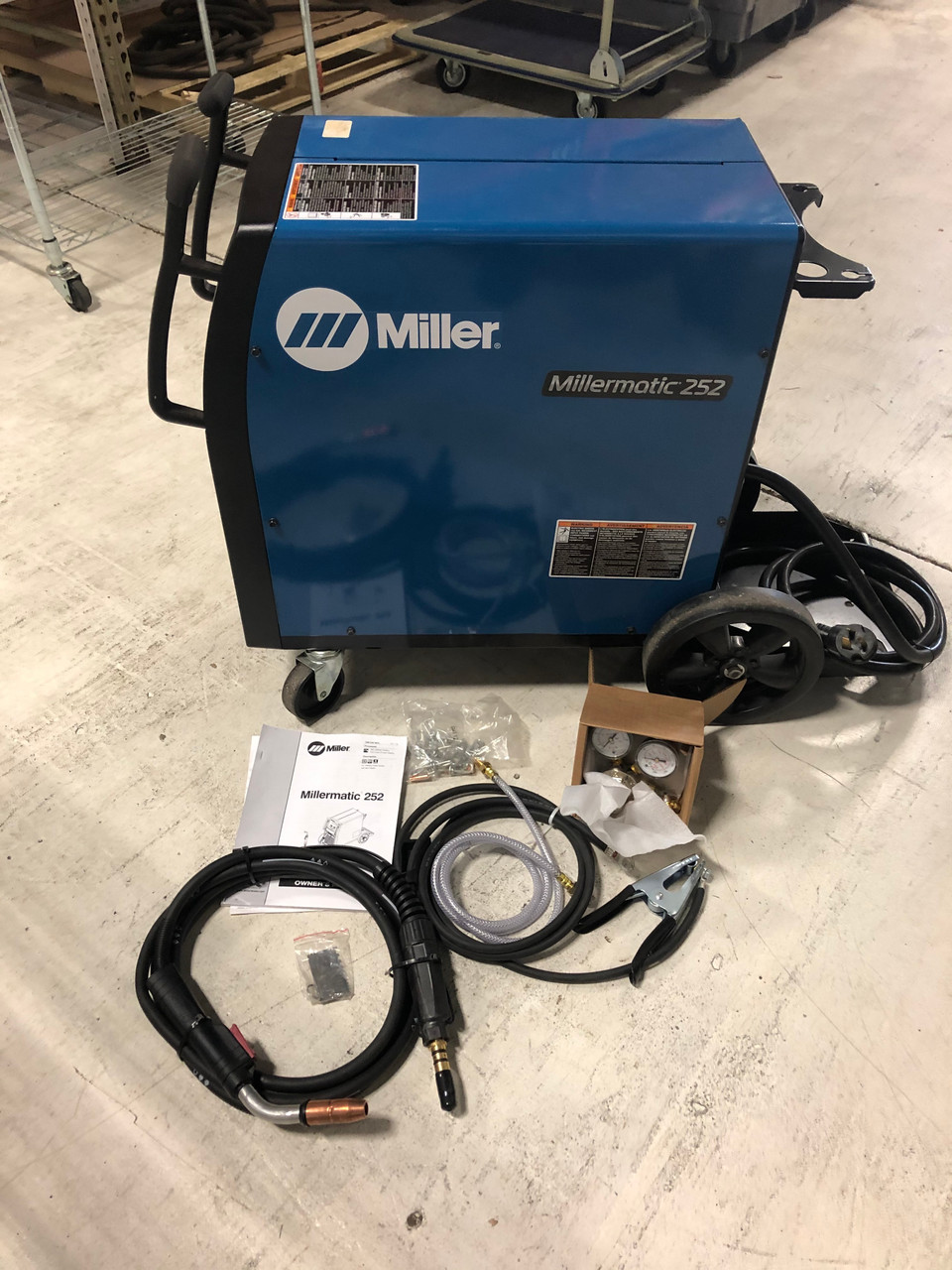 Original New Millermatic 252 MIG Welder Complete Kit Products from