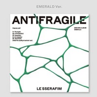 Carte photo CD K-POP scellée LE SSERAFIM 2ème mini album [ANTIFRAGILE] HYBE COMPACT Ver Corée Officiel Authentique Merchandise
