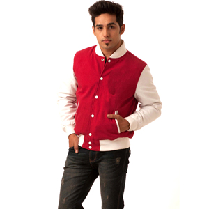 Chaqueta universitaria de béisbol para hombre de color personalizado con bordado de botones hecho a medida, abrigo Bomber con letras de talla grande, servicio OEM - Product Image 6