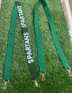 Handmade Trendy Beaded <b>Strap</b> for <b>Crossbody</b> Shoulder Bags Customized Game Day Purse with Embroidered <b>Straps</b> Professional Style - Product Image 3