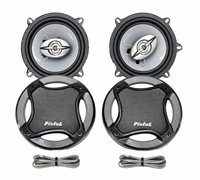 Haut-parleur coaxial 4 voies pour voiture TS-A1672E 6 pouces (16 cm) 500W Max 45W RMS 91dB avec tweeter à cône IMPP et grille incluse