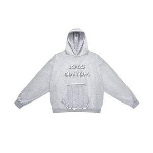 High Quality Custom Logo DTG Printed Oversized Hoodie Heavyweight Fleece Winter <b>Streetwear</b> Manufactured Wholesale for Men - Product Image 1