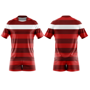 <b>High</b> Quality ODM OEM Customized Best Selling Plus Size Rugby Uniform Custom Team Design Breathable Athletic Wear - Product Image 1