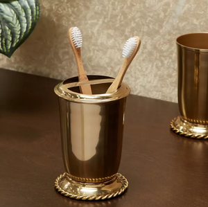 Inter Design York Porte-brosse à dents en métal de haute qualité Accessoires de salle de bain tendances récentes au prix de gros - Product Image 5