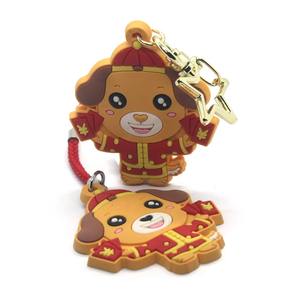 2025 porte-clés en caoutchouc PVC de Style de mode porte-clés de personnage d'anime personnalisé pour les cadeaux et le merch - Product Image 3