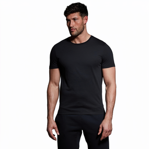 T-shirt Homme Personnalisé à Col Rond, Séchage Rapide, Respirant, Coupe Classique, Motif Écossais Sportif, Idéal pour les Activités de Plein Air, les Loisirs, le Fitness et l'Entraînement - Product Image 5