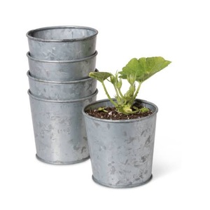 Produit le plus vendu Vase à fleurs au design personnalisé Centres de table de mariage Vases à fleurs en métal Finition brillante Pot de fleur - Product Image 1