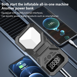 <span class=keywords><strong>12V</strong></span> <span class=keywords><strong>20000mAh</strong></span> Arrancador de batería de alta potencia Banco de energía de refuerzo/Batería de litio portátil multifunción Arrancador de batería de coche - Product Image 6