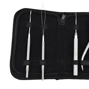 Kit d'outils d'extension de cheveux en gros d'usine outils pour salon de coiffure de qualité professionnelle - Product Image 5
