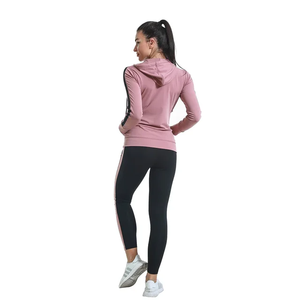 Nouveau modèle Ensemble de survêtements pour femmes Ensemble deux pièces avec demi-zip et pull-over Ensemble de pantalons de jogging Costumes tricotés pour femmes - Product Image 5