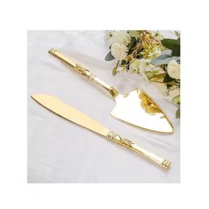 Ensemble de couverts de luxe pour événements, cuillère à table dorée, restaurant, métal, polissage miroir - Product Image 1