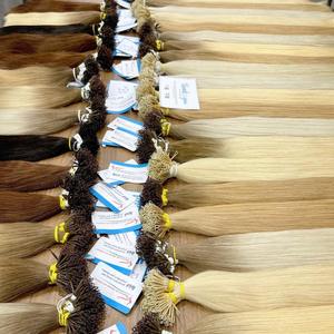 Haute qualité 100% extensions de cheveux de kératine humaine brute couleur de pointe Nano prix de gros non transformé prêt à expédier - Product Image 3