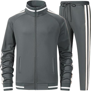 2025 invierno Casual Retro ropa deportiva Fitness correr chándales regulares calidad sólido gimnasio ropa atlética Wicking chándal Unisex - Product Image 5