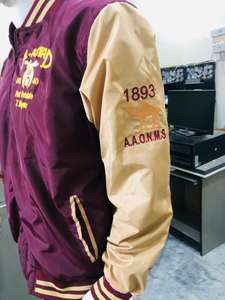 CHAQUETA SHRINER CON SHRINER SOMBRERO CHAQUETA LETTERMAN CON SOMBRERO CHAQUETA NOBLE - Product Image 6