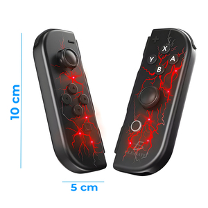 จอยคอน RGB ไร้สายคู่ เชื่อมต่อผ่านบลูทูธ ระบบสั่น HD แบตเตอรี่ 600mAh ใช้ได้กับ / Lite/OLED - Product Image 2