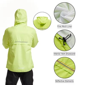 Wholesale <b>Waterproof</b> Quick Dry Windproof Hooded Quilted <b>Jacket</b> with Custom Front Logo Winter <b>Long</b> Sleeve for Men - Product Image 6