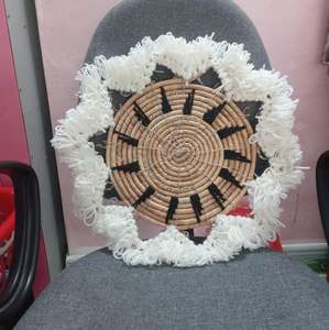 Woven <b>Placemats</b> for Wedding Dining Table Hot Selling Seagrass Round <b>Placemats</b> - Product Image 4