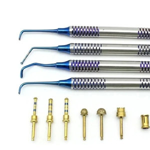 Haute qualité allemand en acier inoxydable manuel certifié CE Kit d'élévation dentaire DASK perceuses bouchon Sinus Lift implant dentaire - Product Image 5