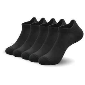Nouvelles chaussettes de course en bambou unisexes ultra-fines personnalisées pour femmes, logo personnalisé en gros, respirantes, chaussettes de sport à la cheville, fabriquées au Pakistan - Product Image 1