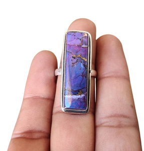 925 Sterling Silver Handmade Gemstone <b>Turquoise</b> Bezel Setting Third Party Certified Unisex Wedding Gift Designer Boho Fine <b>Ring</b> - Product Image 1