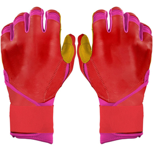 Gants de baseball et de softball sur mesure à doigts entiers, design en cuir confortable pour le frappeur au Pakistan - Product Image 6