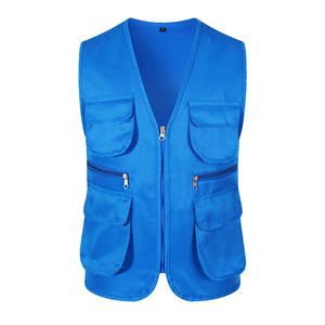 Chaleco de seguridad de trabajo OEM de varios tamaños personalizado de gran oferta ropa de construcción chaleco de seguridad de alta visibilidad - Product Image 5