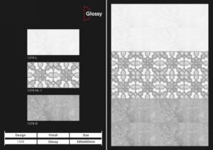 กระเบื้องบุผนังเซรามิกเงาขนาด 30x60 ซม. รุ่นโมเดิร์น สำหรับตกแต่งภายในบ้านอย่างมีสไตล์ - Product Image 5