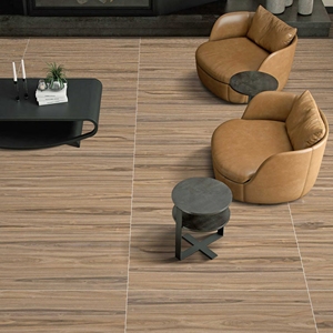Azulejos Vitrificados Modernos de 600x1200 mm con Acabado de Madera de Porcelana, Antideslizantes, para Sala de Estar, Centro Comercial, Uso Exterior, Garantía de 5 Años - Product Image 5