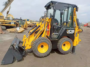 Chargeuse sur pneus d'origine JCB 1CX ferme et construction utilisée avec le moteur Camc Huade composants de pompe à moteur à noyau de cylindre hydraulique - Product Image 2