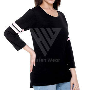 เสื้อยืดสำหรับผู้หญิงเสื้อยืดฟิตเนสยิมแขนสั้นน้ำหนักเบาใส่สบายใส่ได้ตามต้องการโลโก้ - Product Image 2