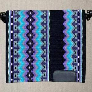 Couverture de selle de cheval en laine de Nouvelle-Zélande de qualité supérieure tissée à la main - Product Image 4