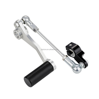 Levier de vitesses en aluminium JFG 7075 pour Kawasaki Ninja 300 Ninja 300 2013 2014 2015 2016 2017 Accessoires de modification Pièces
