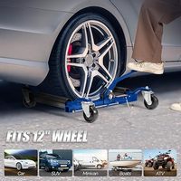 Chariot à roues pour voiture de 750 kg, cric de déplacement de pneus, cric hydraulique à pédale, cric de positionnement de véhicule