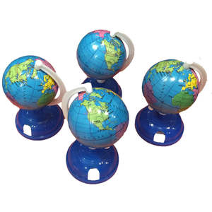 Temperino per matite a forma di globo - Product Image 3